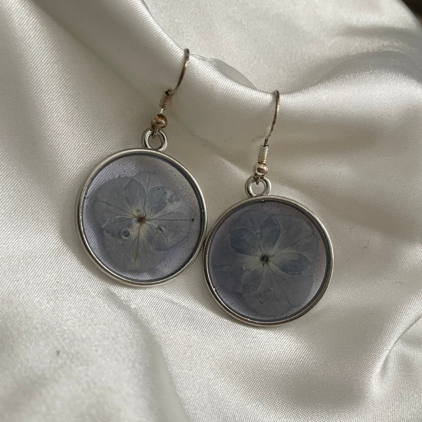 Forget Me Not Pressed Flower Earrings